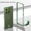 Pro Motorola Edge 70 Moto X70 Air Pouzdro Průhledný Kryt s Rámem z Hliníkové Slitiny Pro Motorola Edge70 Nárazuvzdorný Nárazník Funda