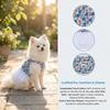Breathable Dog Princess Dress White Lace Cat Cake Skirt Puffy Dog Floral Skirt  Photo Shoot