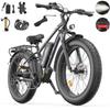 1500W Electric Bike ZAZAWORK Adult Electric Mountain Bike with 48V 20AH Battery 120km Range 26" E-Bike for Mountain and City Use Hydraulic Disc Brakes