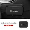 Self Adhesive Car Side Door Storage Pocket Sticky Organizer Bag For Alfa Romeo Giulietta GT 159 147 156 Mito Brera Giulia Spider kjn456