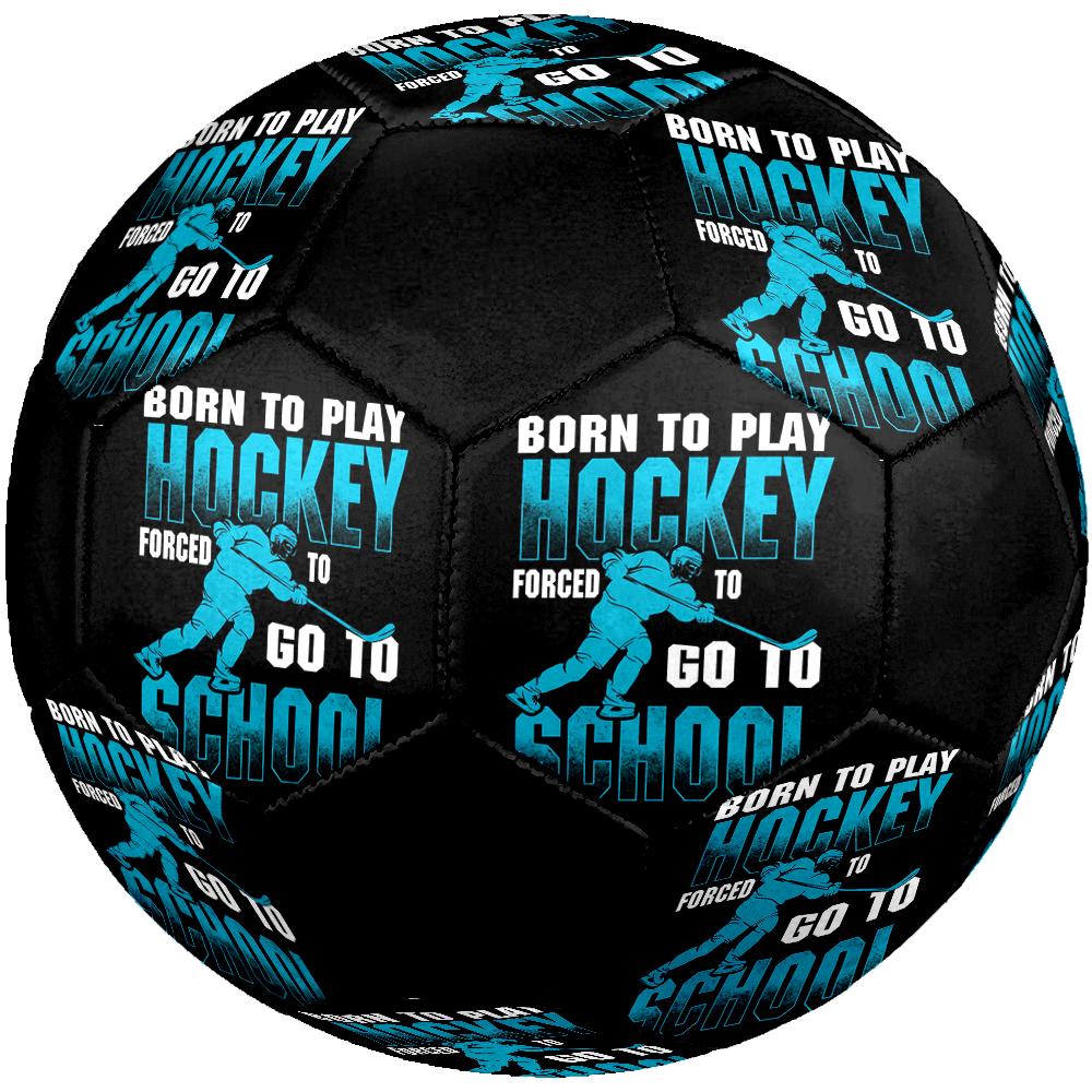 ice hockey Theme Size 5 Soccer Ball, Suitable for Both Indoor and Outdoor Matches, a Gift Suitable for Everyone.