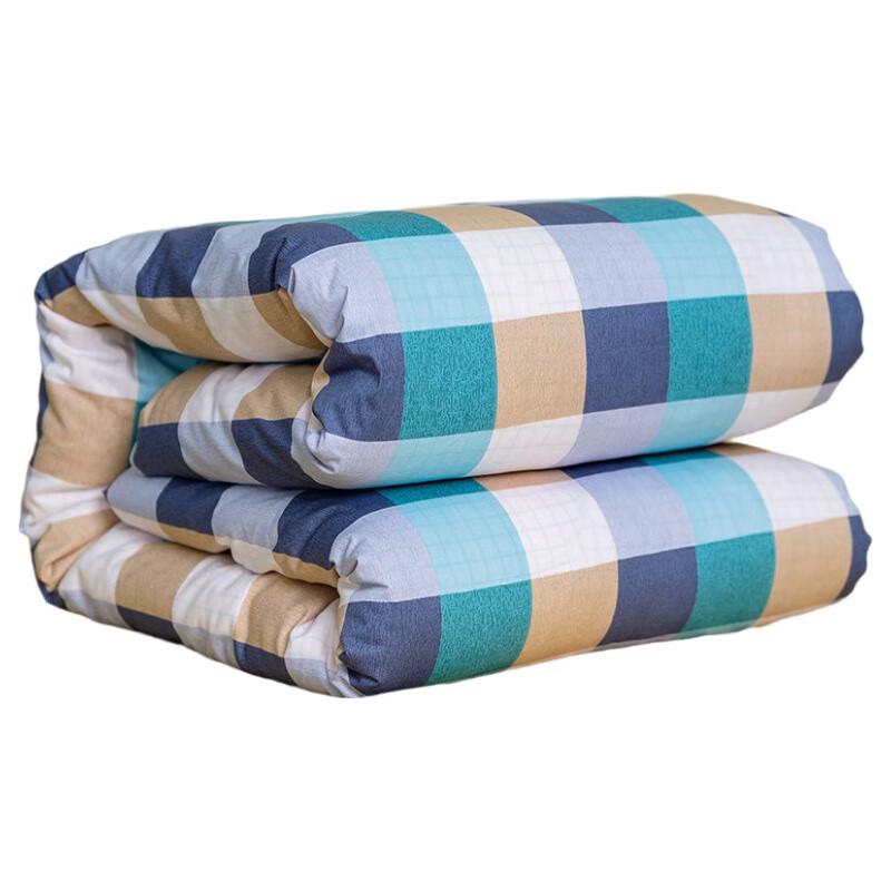 

Xiaoyueya Green Plaid Twill Cotton Dormitory Quilt