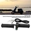 3 LED Battery Lights Twist Throttle Control Plastic Self Lock Throttle  Handlebar Mount