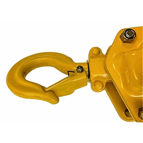 Win-win-win: 1-ton, 1000kg capacity, 1.5m, lightweight and compact, single-unit lever hoist with chain roller, reinforced lever, and Grade 100 chain.