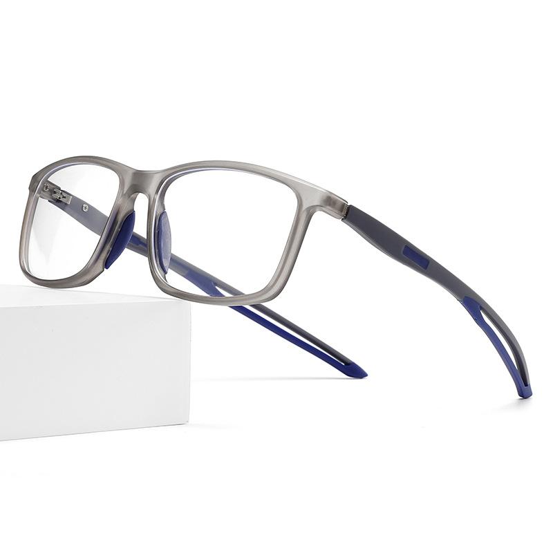 

New Ultralight Anti Blue Light and Anti Slip Student Sports Frame Men Eyeglasses TR90 Basketball Optical Prescription Glasses