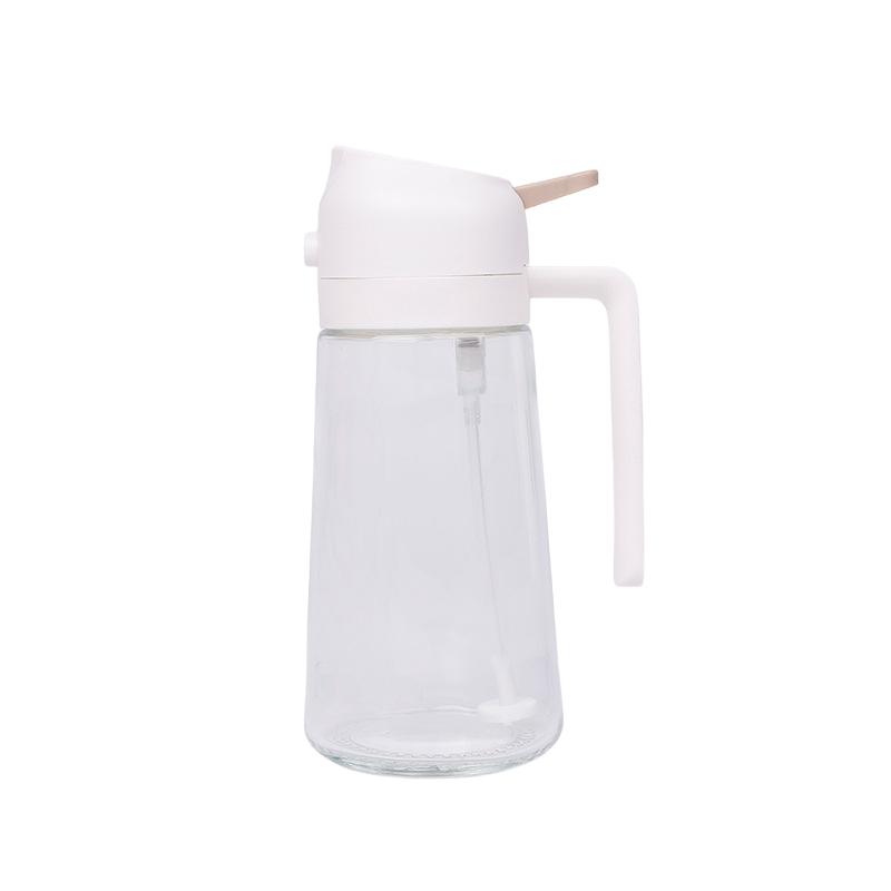 

2 в 1 470 мл стеклянный распылитель масла бутылка-распылитель для масла бак для масла барбекю кухня выпечка барбекю пикник кухонные инструменты для бизнеса белый