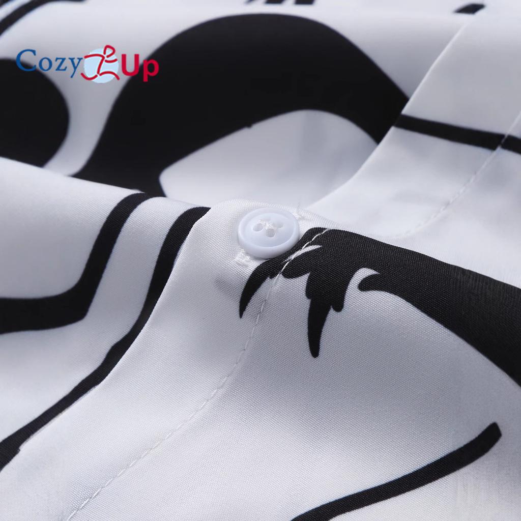 Set casual pentru bărbați cu flamingo, cămașă cu mânecă scurtă și pantaloni scurți pentru bărbați, cămașă pentru bărbați, vară 2025, nou