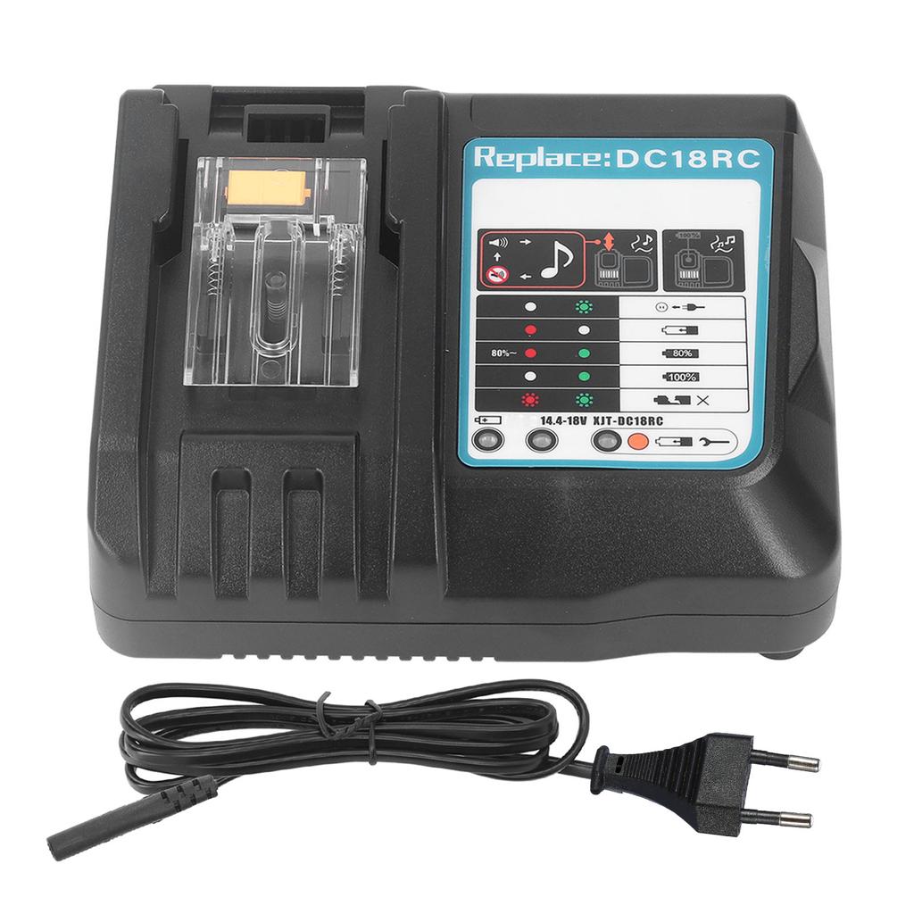 DC18RC 18V Battery Charger Lithium Ion Battery Charger Replacement for 14.4V 18V for LXT BL1850