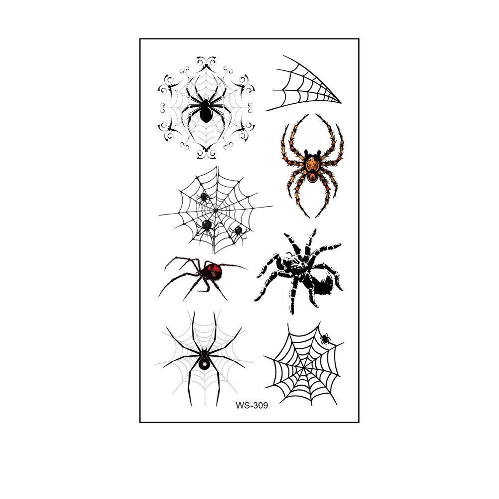 40Sheets DIY Halloween Stickers Cosplay Props Body Art Stickers Fresh Face Patch  Christmas