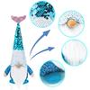 Summer Ocean Festival Mermaid Faceless Doll Dwarf Elderly Doll Decoration Living Room Decoration Figurines Room Decor