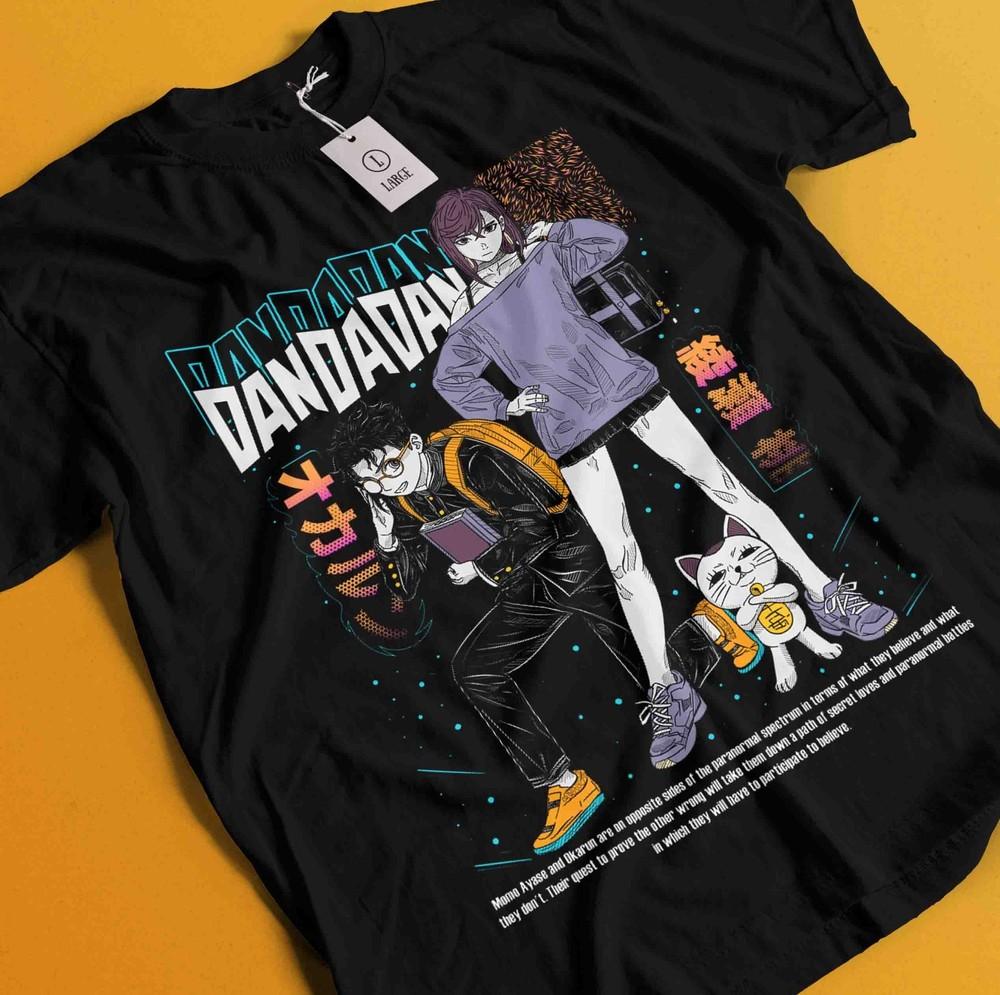 Dan Da Dan T-Shirt Okarun Shirt Momo Ayase Tshirt Ken Tee Turbo Jin Aira Seiko