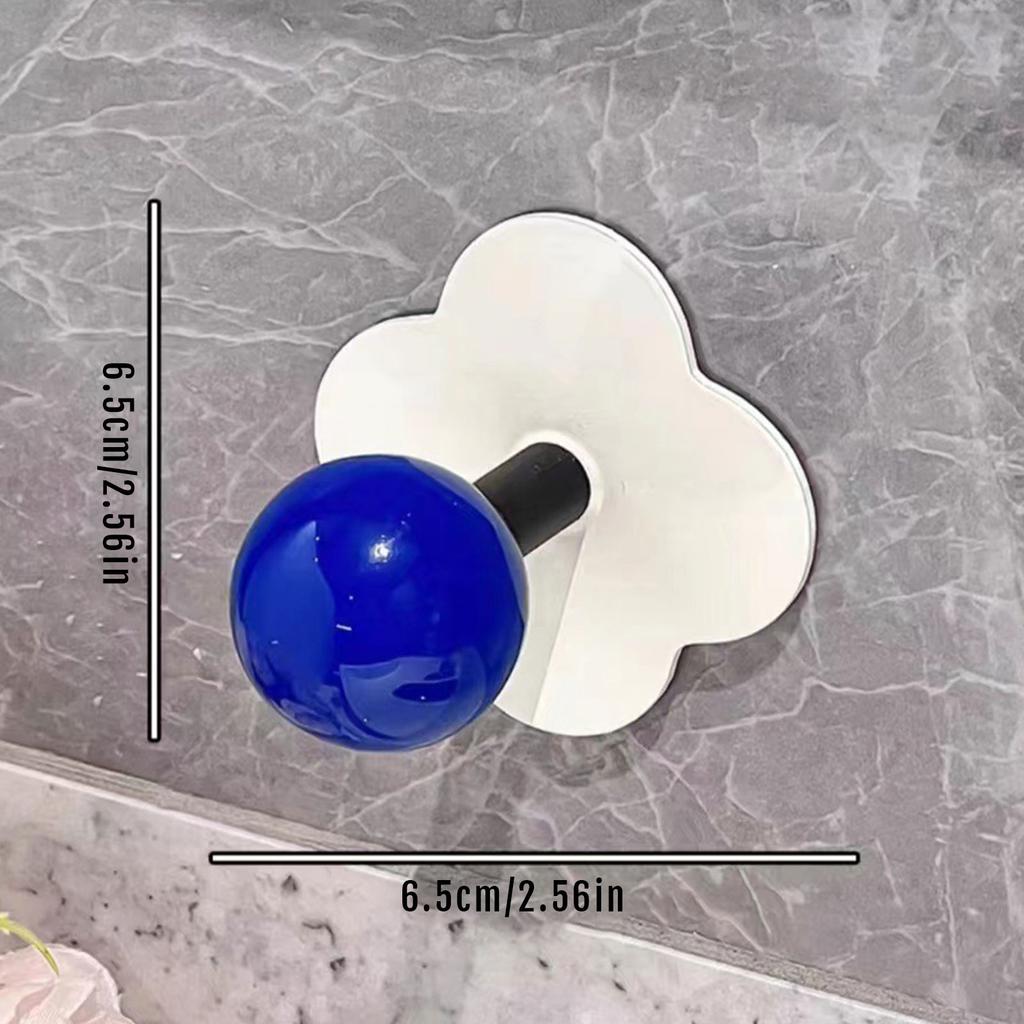 1PC Adhesive Wall Hook Dopamine Adhesive Hooks Wall Mount Heavy Duty Hanger Hooks Home Storage Hanger Room Door Coat Hooks