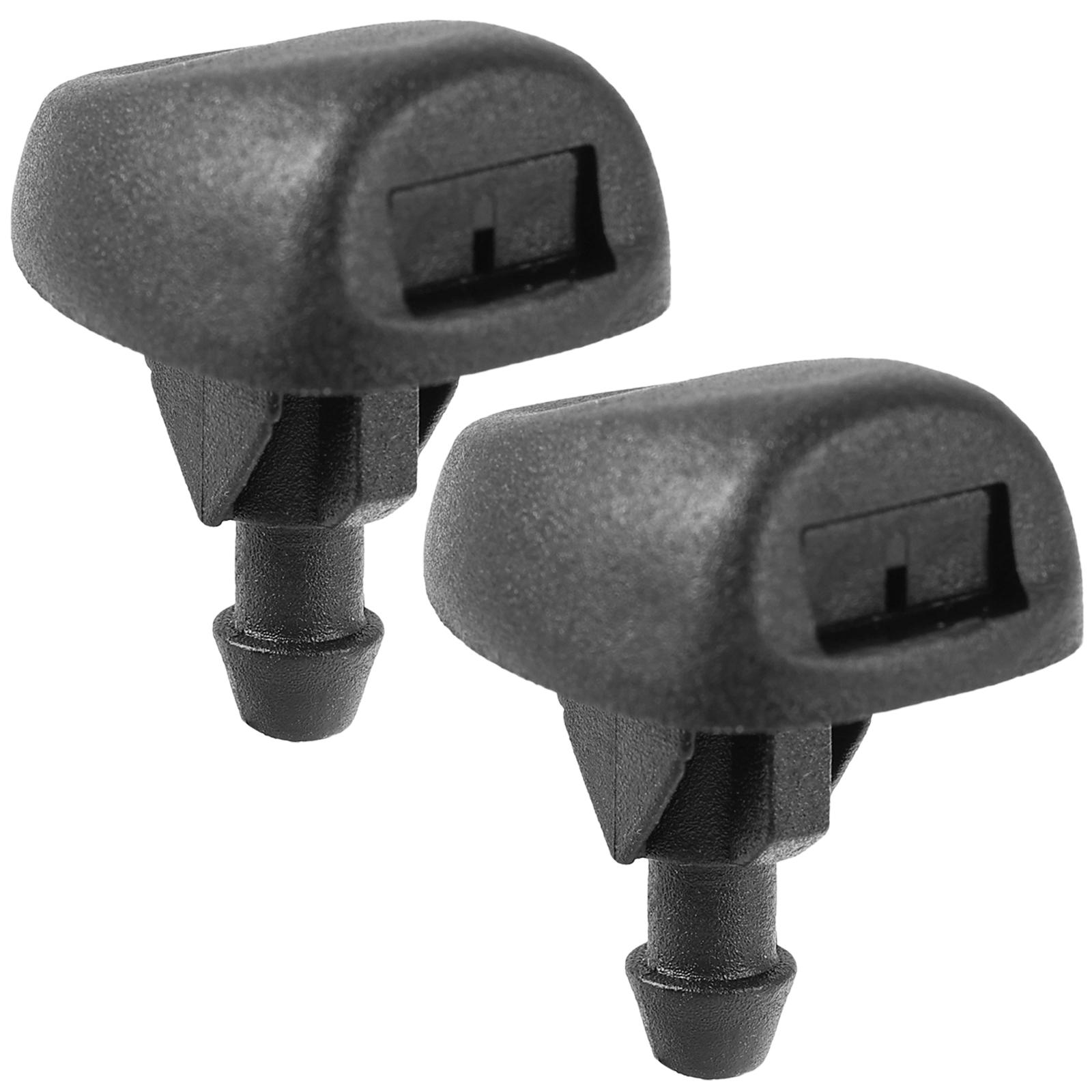 

1 пара 6438V8 форсунка омывателя лобового стекла для Citroen C1 C2 C3 C4 SAXO XSARA DISPATCH SPACE TOUR Fiat 106 107 205 чёрный