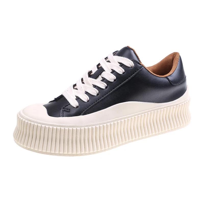 Youth Board Shoes Men's Fashion All-match Student Casual Men Shoes New Spring Thick-soled Increase Comfortable Men's Shoes Trend