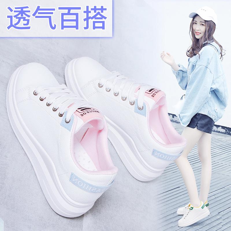 Little White Shoes Women's 2025 Spring and Summer New Korean Version Casual Single Shoes Fashion Four Seasons Women's Shoes Student Low-top Women's S