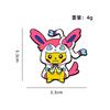New Pikachu Badge Pokémon Around the Grain Pokémon Cute Elf Cartoon Brooch