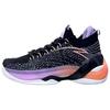 Thompson X  KT7 Fashion Comfortable Versatile Non-Slip Durable Low-Top Basketball Shoes Men Sneaker Black Purple 112321102-2