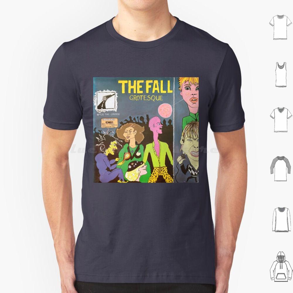 Grotesque T Shirt Big Size 100 Cotton Fall Mark Smith Grotesque Music Album Record Vinyl Band Artist