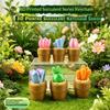 3D Printed  Pot Clicker Keychain Cute Mini Fidget Clicker Toy Portable Stress Relief Keyring Edc Pendant Gift For Kids