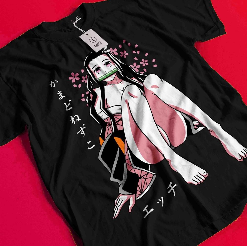 

Demon Slayer Shirt Tanjiro Tshirt Nezuko T-Shirt Muzan Doma Tee Inosuke Zenitsu BB700 3XL