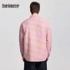 Mark Fairwhale Men's Retro Plaid Loose Fit Shirt Jacket