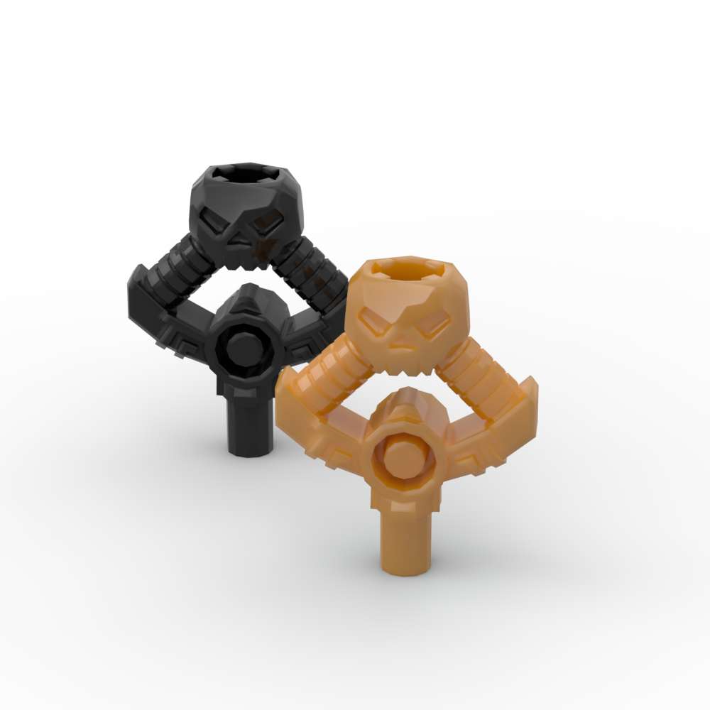 MOC 10 PEZZI 23985 Manico di Spada Scheletrica Kit di Mattoncini Connettori Braccia Barra Corpo Usura Compatibile Particelle Giocattoli Fai da Te Regali per Bambini