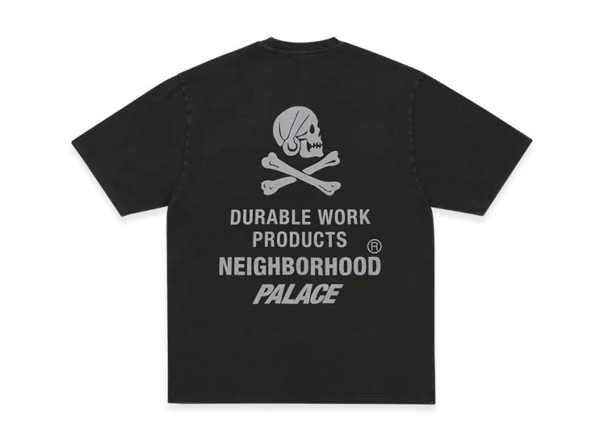 PALACE NEIGHBORHOOD Карманная футболка Черная S