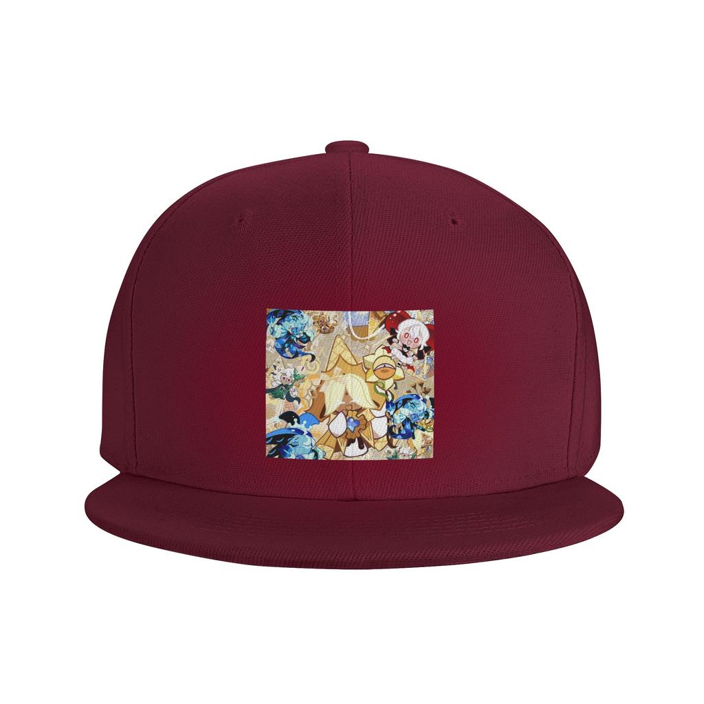 Cookie Run Kingdom Baseball Caps Snapback Fashion Baseball Hats Breathable Casual Casquette Outdoor for Unisex