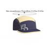 Fashion Flat Top Cotton Baseball Cap Unisex Quick-Dry Color Block Letter Print Korean Sport Hat for Running Cycling