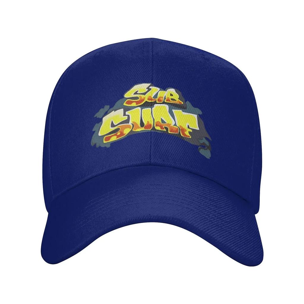 Men WomenSSubways SSurfers Hats Stylish Game Logo Snapback Cap Adjustable Casual Headwear