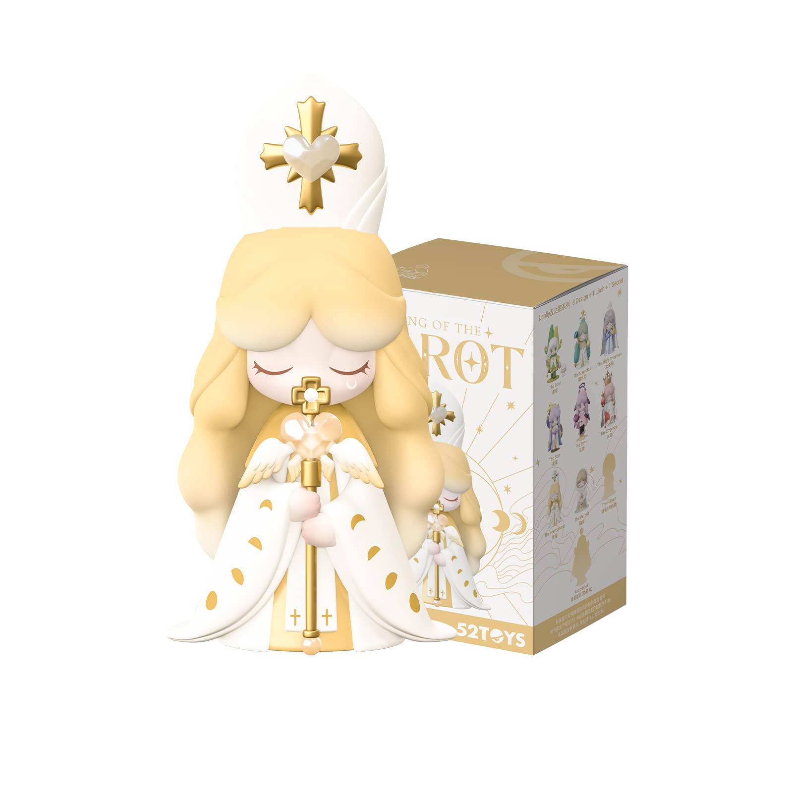 

52TOYS BLINDBOX Фигурка-сюрприз серии Song of the Tarot фигурка-сюрприз коллекционная фигурка для обмена гача-гача кукла раскрашенная идеально для дней рождения и