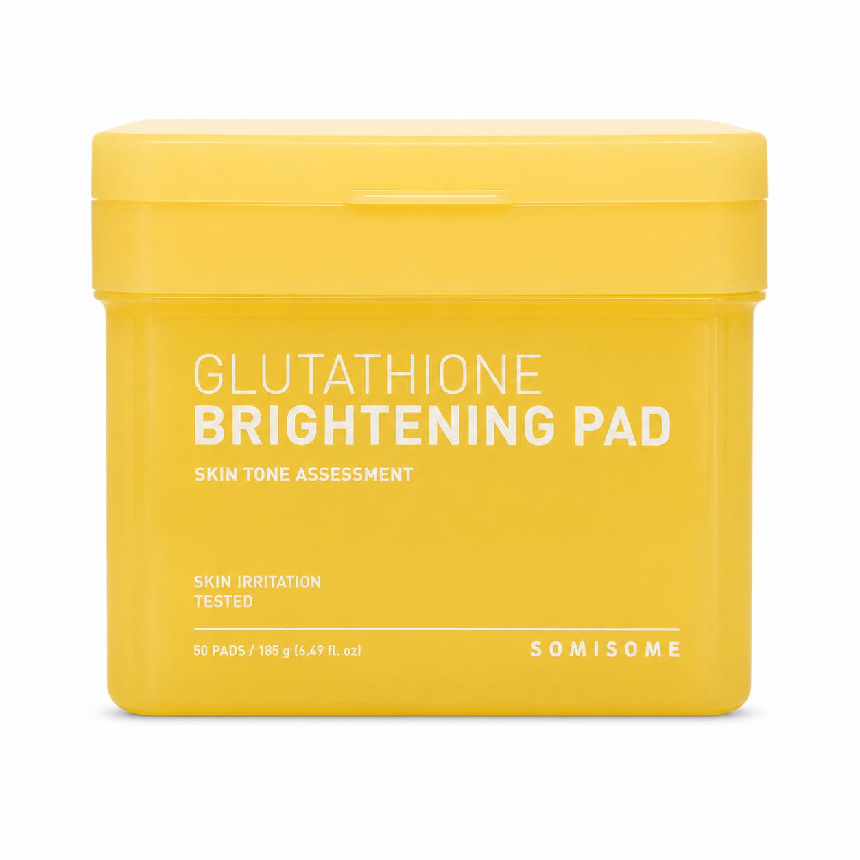 SOMISOME Square Toner Pad 50 Pads / 60 Pads (Brightening / Clear / Refining /Firming / Calming / Moisture) (19 Options) - DAISO #Glutathione 50 Pads x 1pcs