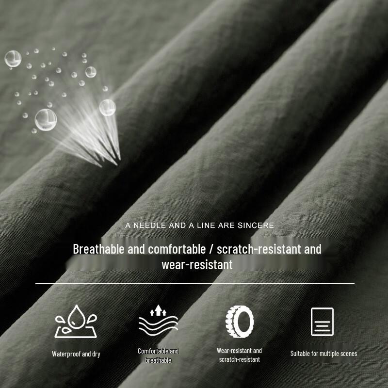 ROMON Men's Autumn Outdoor Casual Stand-Collar Jacket