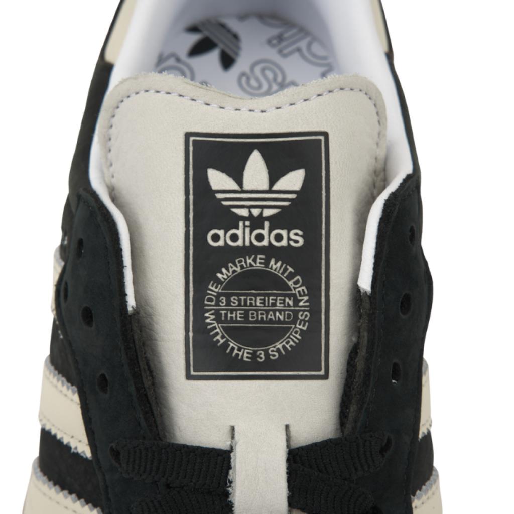 adidas Baskets Samba OG Black Wonder White Femme Core-Noir Argent-Métallique IE5836