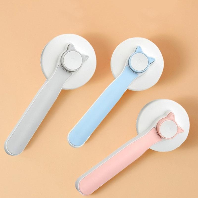 Cat-shape Self Cleaning Brush for Dogs & Cats Pet Grooming Tool Gentle Remove Undercoat Shedding Mats and Tangled Hair