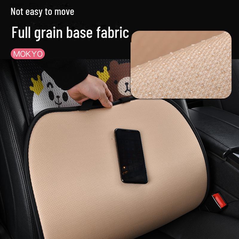 Set de perne pentru scaun auto din mătase de gheață respirabilă - universale, anti-alunecare, toate anotimpurile