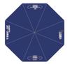 Custom Logo Automatic Umbrella with Straight and Curved Handles – Black UV Protection for Sun and Rain