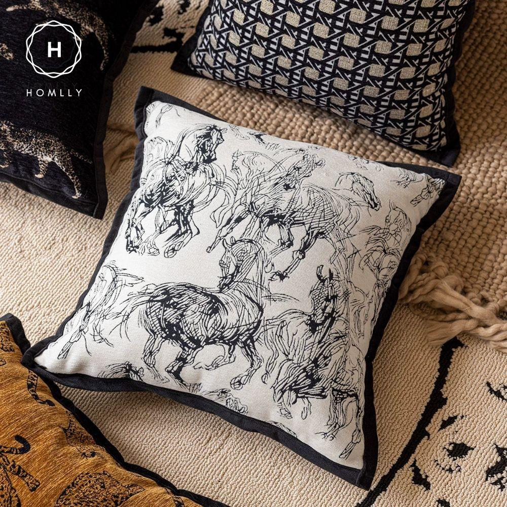 Homlly Jungle Vogue Decorative Pillow Cushion Cover X2pcs