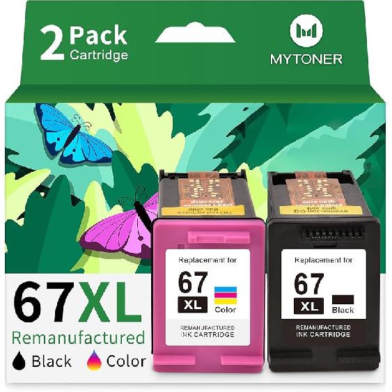 64xl Ink Cartridge Combo Pack Remanufactured Ink Cartridge Replacement for HP Ink 64 HP 64 Ink for Envy Photo 7855 7858 7100 7155 7120 6252 7800 7158