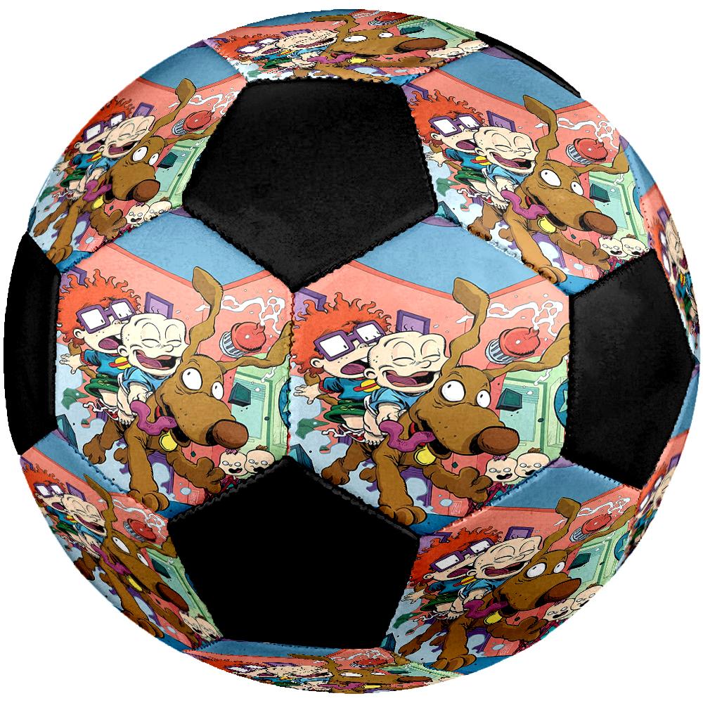 Ballon de Football Rugrats Taille 5, Convient pour les Matchs en Intérieur et en Extérieur, un Cadeau Convient à Tous.