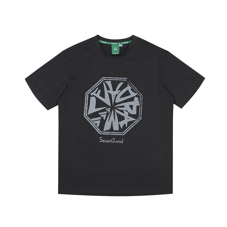 Readro Octagon T-Shirts _ Dark Gray 100