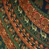 Bless International Beautiful Indian Bohemian Psychedelic Hippie Tree of Life Window Curtain Panels for Bedroom, Living(Green Elephant Camel)