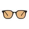 Gradient Blush Sunglasses Unisex Fashion Square Sunglasses Casual Anti-Glare Shades for Driving UV400 Trendy No Makeup Eyewear