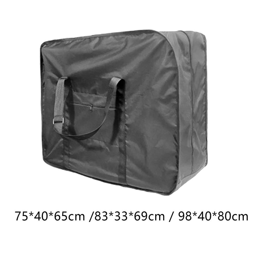 Foldable Bicycle Carrying Bag, Transport Case, Accessories, Collapsible