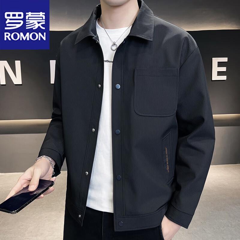 ROMON Men's Spring Autumn Business Casual Jacket