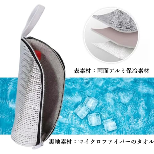 Water Bottle Covers, Insulated and Thermal for Water Bottles up to 650ml, Water-Repellent, Aluminum, Insulated, Lightweight, Condensation-Proof, Perfe