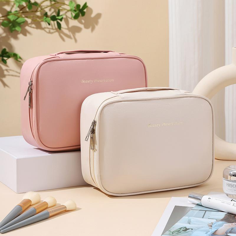 New Detachable 3 in 1 Cosmetic Bag Waterproof Travel Organizer for Toiletries Large Capacity Makeup Pouch
