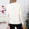 Womens Sweaters Long Sleeve Fall Soft Lightweight Knit Loose Sweater Tops Christmas