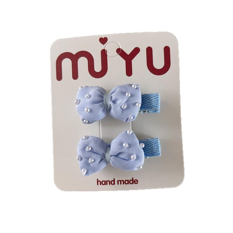 Korean Style Sweet Candy Color Bead Hair Clips for Kids Girls Half Clip Side Barrette Cute Versatile Children Hair Accessories