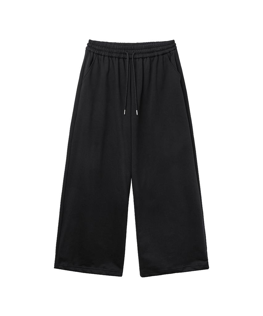 Lense Belt Sweatpants Set Black